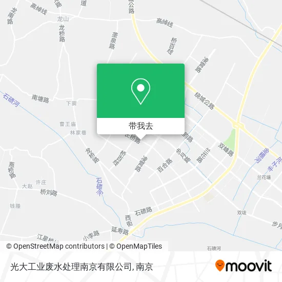 光大工业废水处理南京有限公司地图