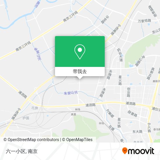 六一小区地图