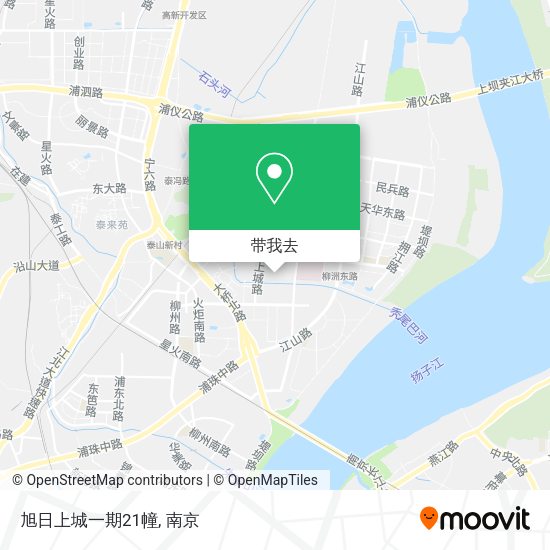 旭日上城一期21幢地图