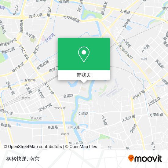格格快递地图