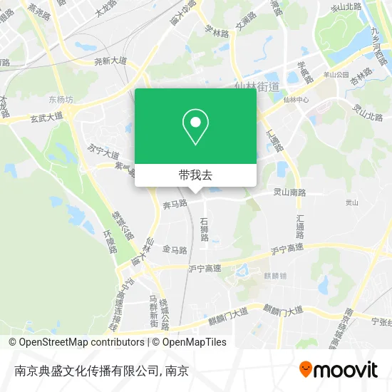南京典盛文化传播有限公司地图