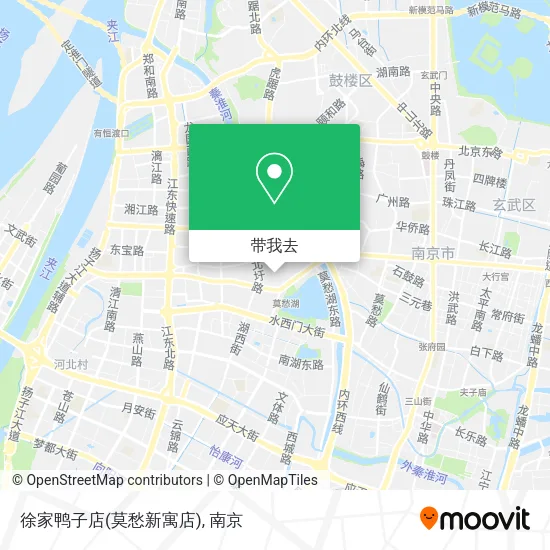 徐家鸭子店(莫愁新寓店)地图