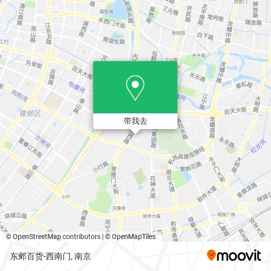 东邺百货-西南门地图