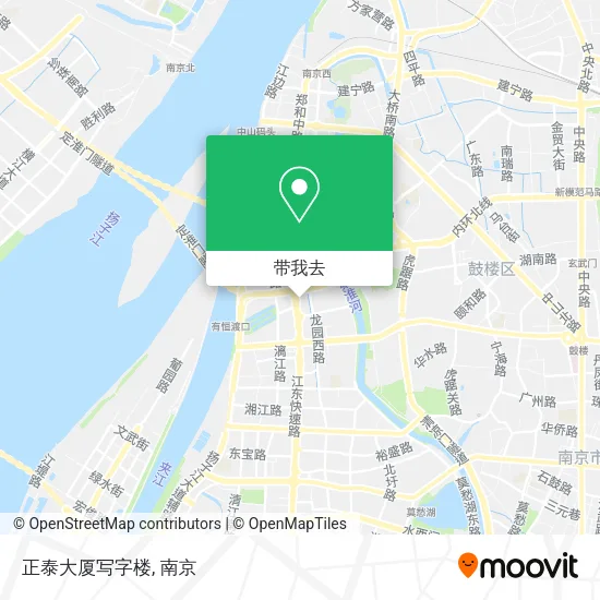 正泰大厦写字楼地图