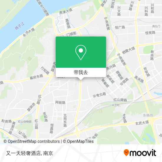 又一天轻奢酒店地图