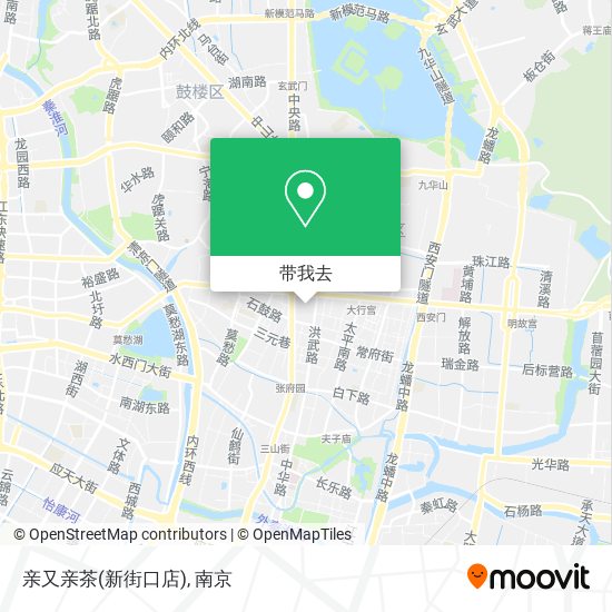 亲又亲茶(新街口店)地图