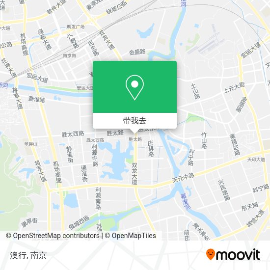 澳行地图