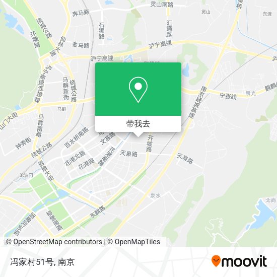 冯家村51号地图