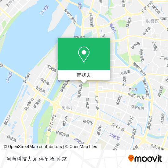 河海科技大厦-停车场地图