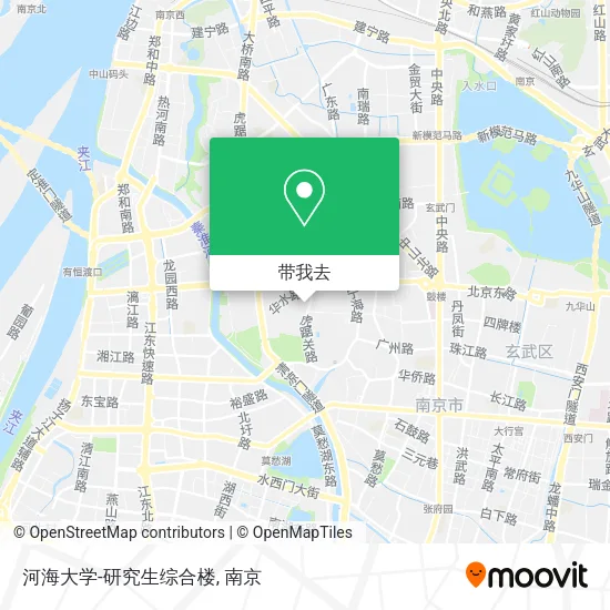 河海大学-研究生综合楼地图