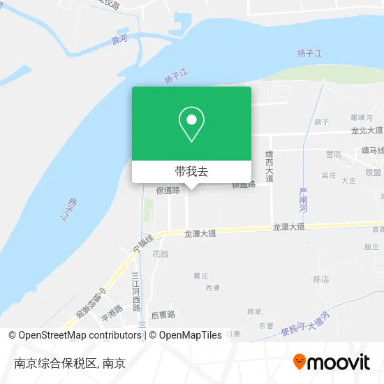 南京综合保税区地图