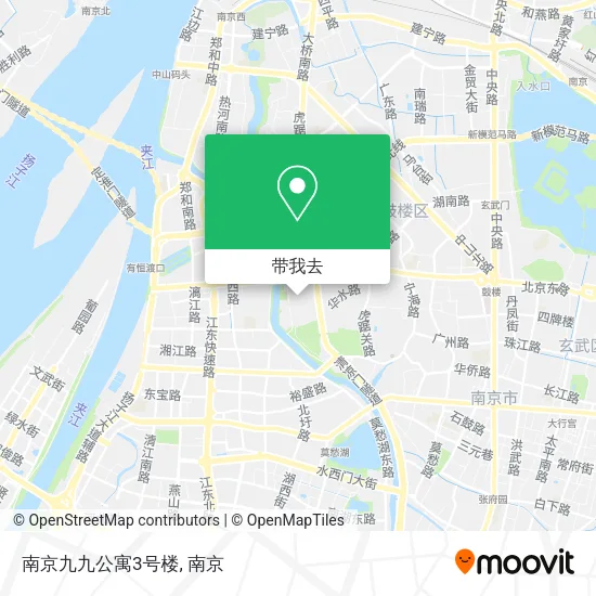 南京九九公寓3号楼地图