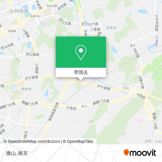塘山地图