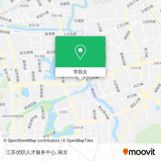 江苏优职人才服务中心地图
