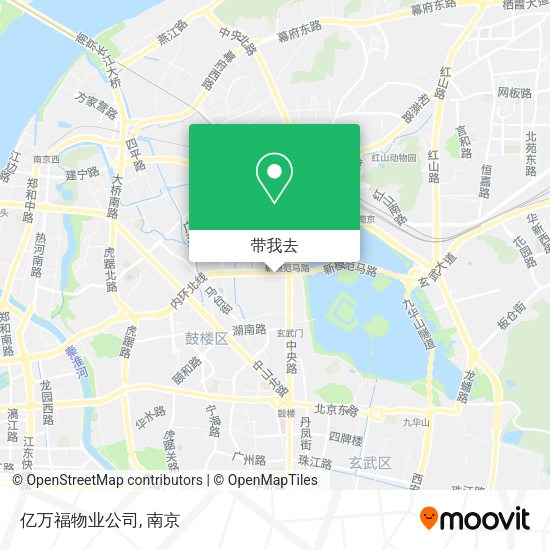 亿万福物业公司地图