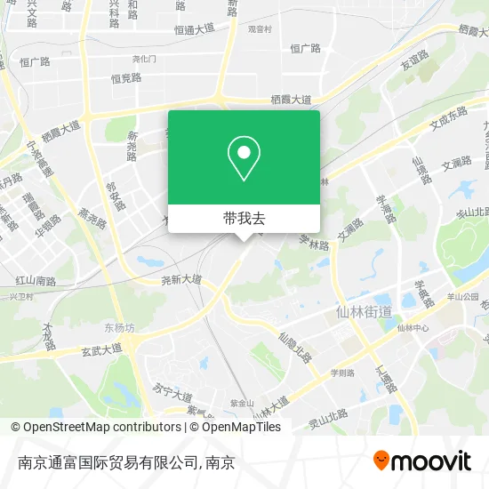南京通富国际贸易有限公司地图