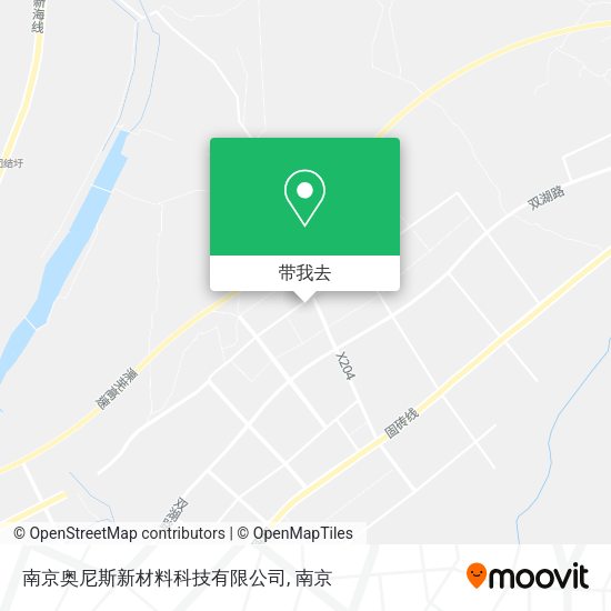 南京奥尼斯新材料科技有限公司地图