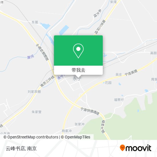 云峰书店地图