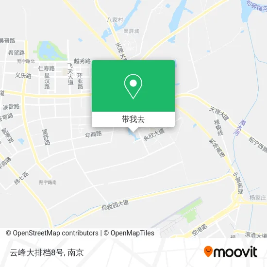 云峰大排档8号地图
