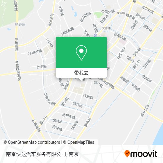 南京快达汽车服务有限公司地图