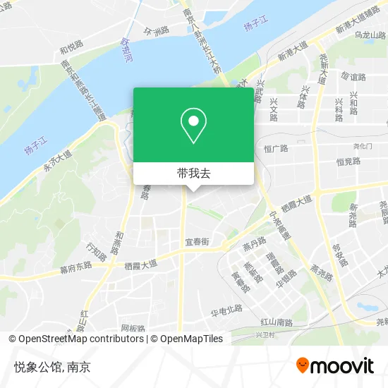 悦象公馆地图
