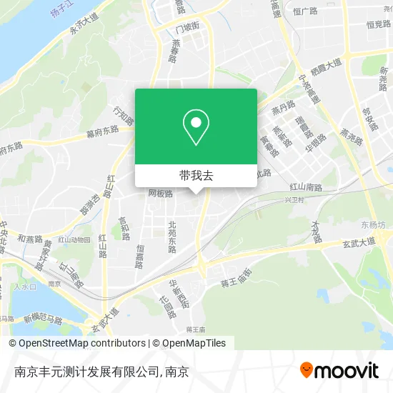 南京丰元测计发展有限公司地图