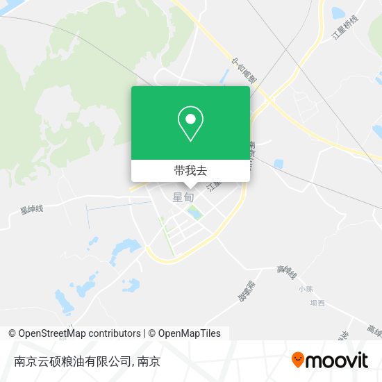 南京云硕粮油有限公司地图