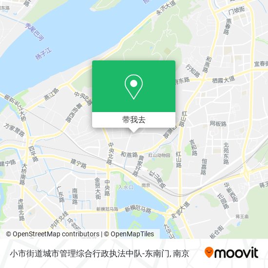 小市街道城市管理综合行政执法中队-东南门地图