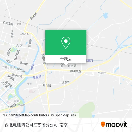 西北电建四公司江苏省分公司地图
