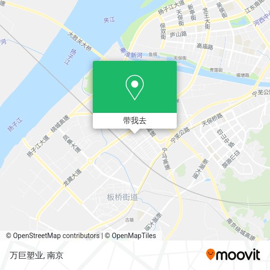 万巨塑业地图