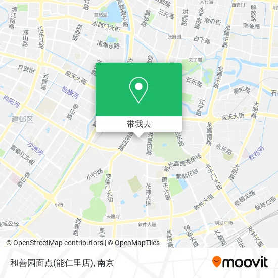 和善园面点(能仁里店)地图