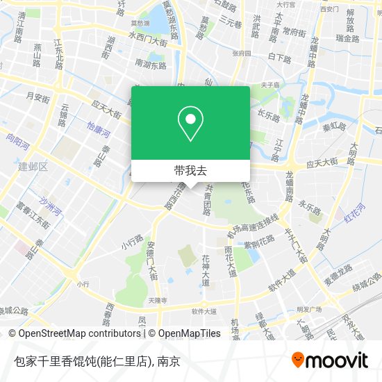 包家千里香馄饨(能仁里店)地图