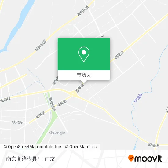 南京高淳模具厂地图