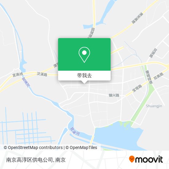 南京高淳区供电公司地图