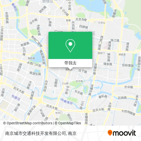 南京城市交通科技开发有限公司地图