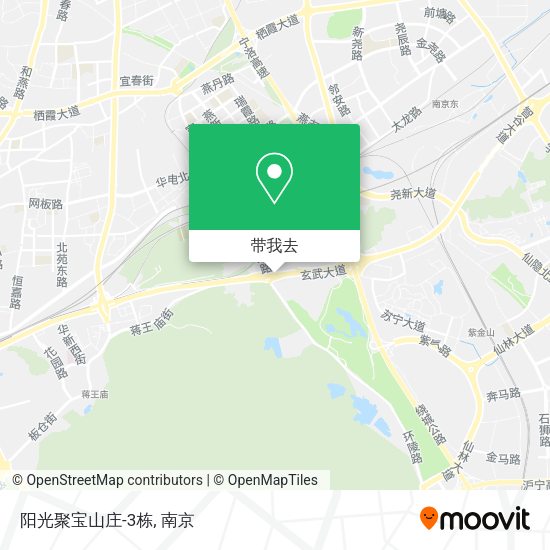 阳光聚宝山庄-3栋地图