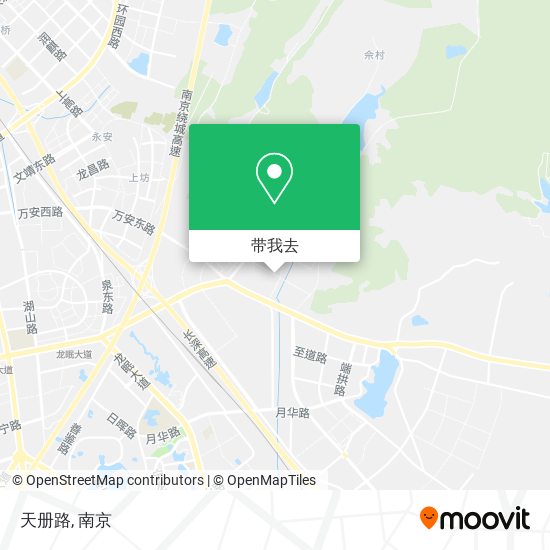 天册路地图