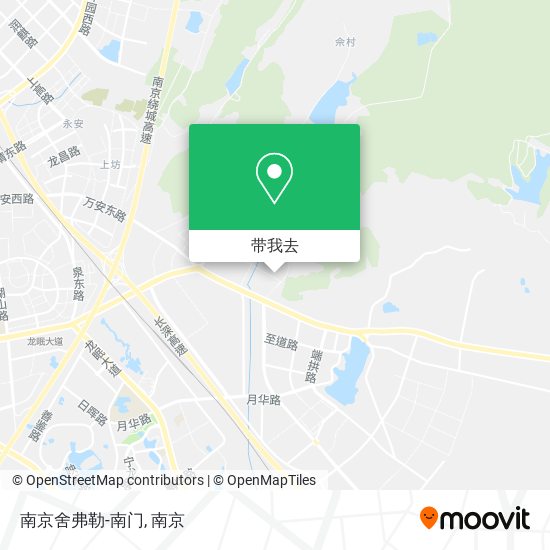 南京舍弗勒-南门地图