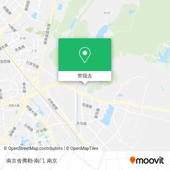 南京舍弗勒-南门地图