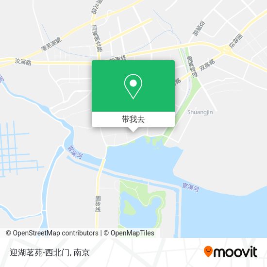 迎湖茗苑-西北门地图