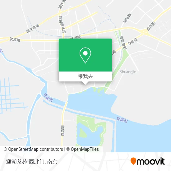 迎湖茗苑-西北门地图