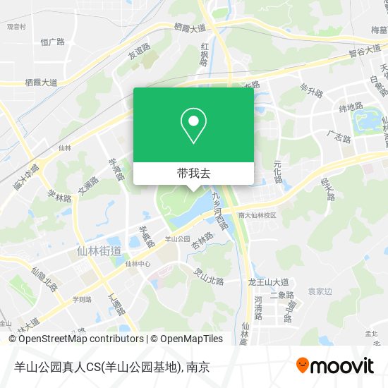羊山公园真人CS(羊山公园基地)地图
