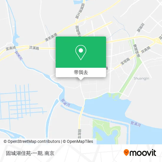 固城湖佳苑-一期地图