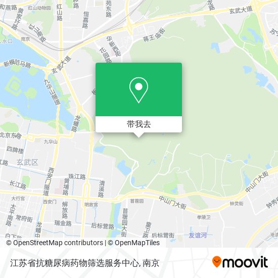 江苏省抗糖尿病药物筛选服务中心地图