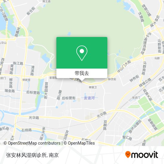 张安林风湿病诊所地图