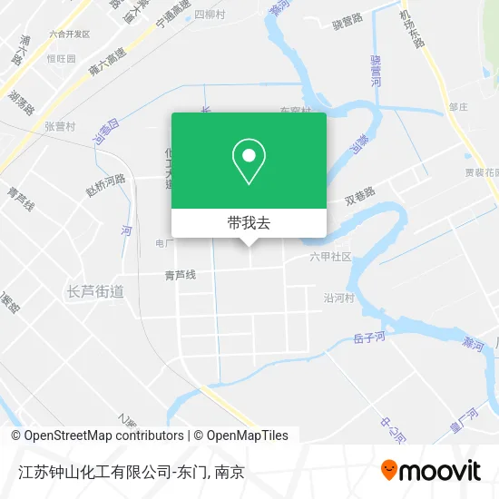 江苏钟山化工有限公司-东门地图