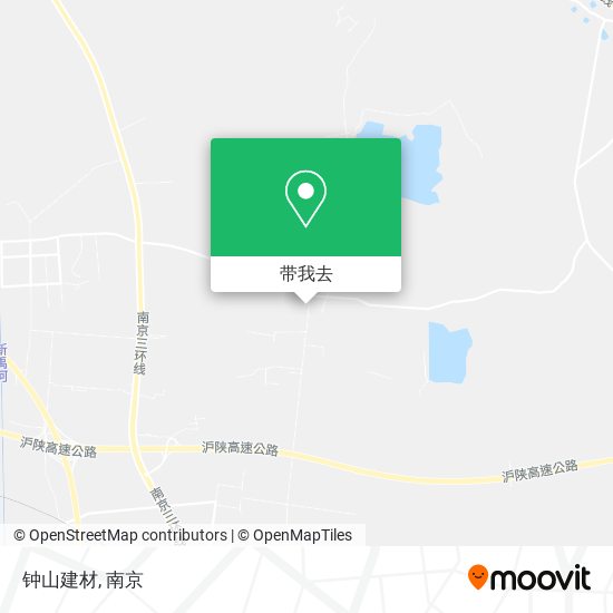 钟山建材地图