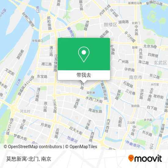 莫愁新寓-北门地图