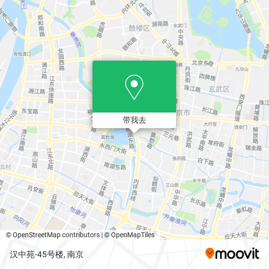 汉中苑-45号楼地图