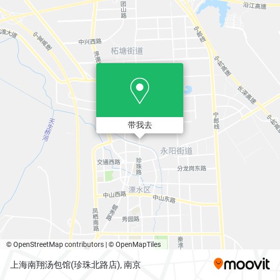 上海南翔汤包馆(珍珠北路店)地图